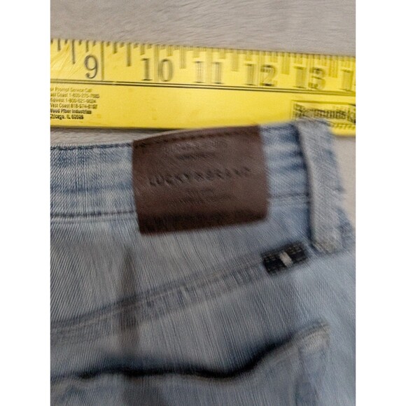 Lucky Brand Blue Jeans Distressed Patch Denim Bridgette Skinny Women’s Size 2/26 - Picture 6 of 6